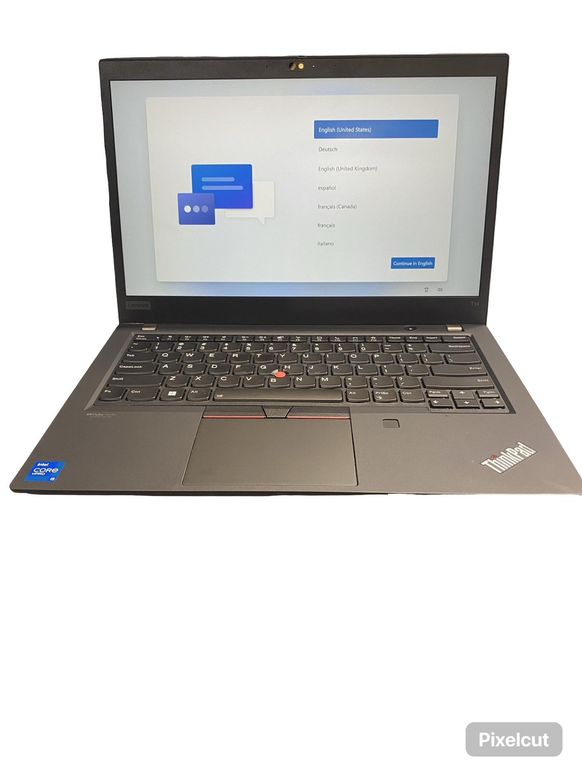 Lenovo ThinkPad T14 Gen 2i i5 1145G7 8GB 512GB Win11Pro Laptop Grade F w/battery