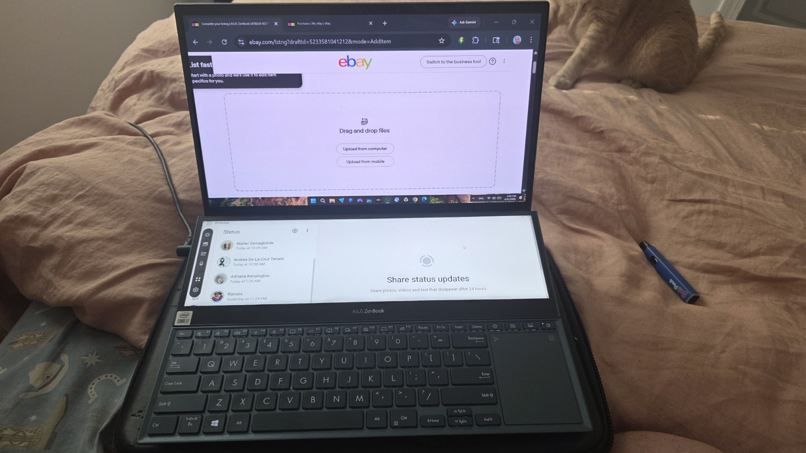 ASUS ZenBook UX582LR-XS77T Laptop 15.6” Touch 4K i7-10870H