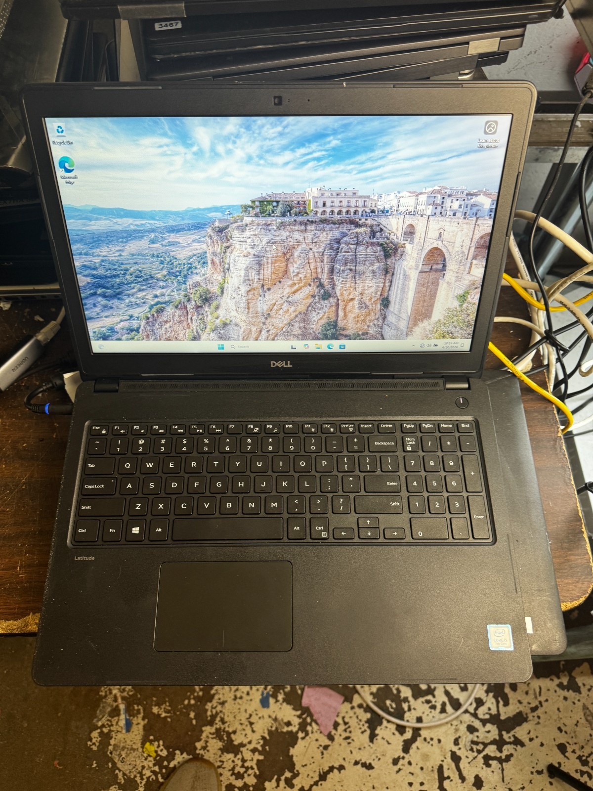 Dell Latitude 3580 Core i5-7200U, 8GB RAM, 500GB SSD, Win11 PRO #3399