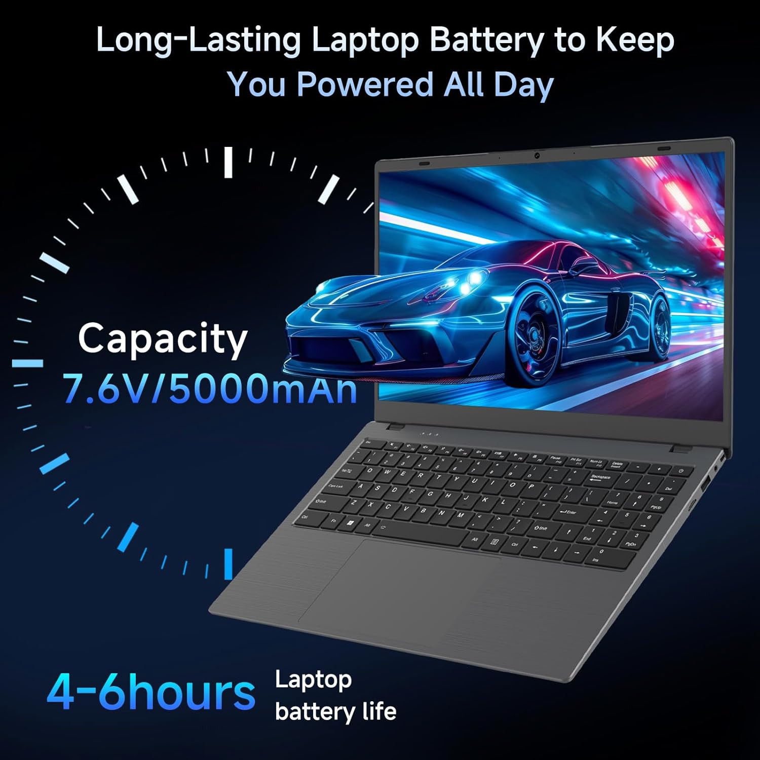 Laptop Computer, 16 GB RAM, 512 GB SSD, Pentium 6500Y Processor (Up to 3.4 Ghz),