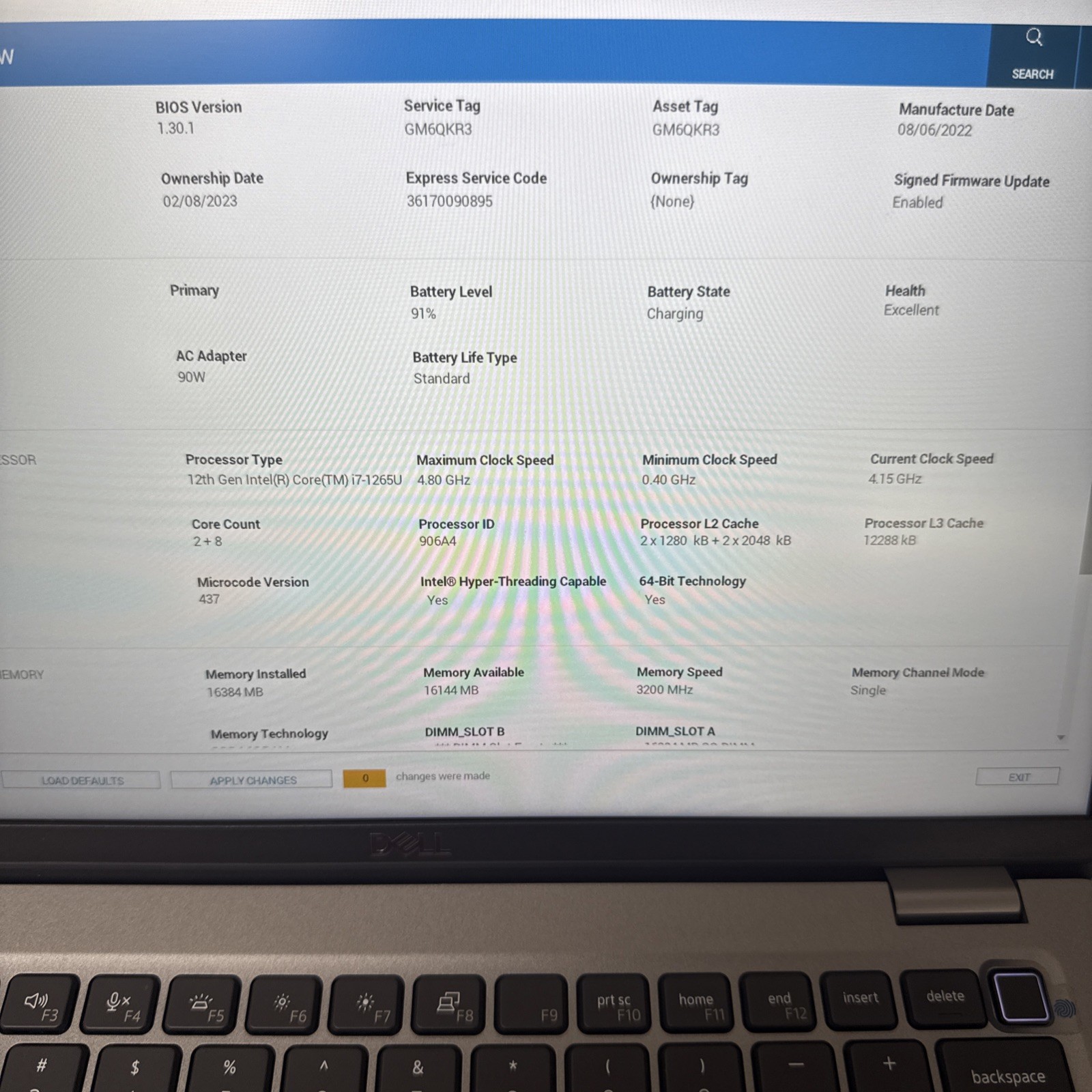 Dell Latitude 5430 Core i7 1265U Up To 4.8ghz 16GB DDR4 256GB Iris Silver Win 11