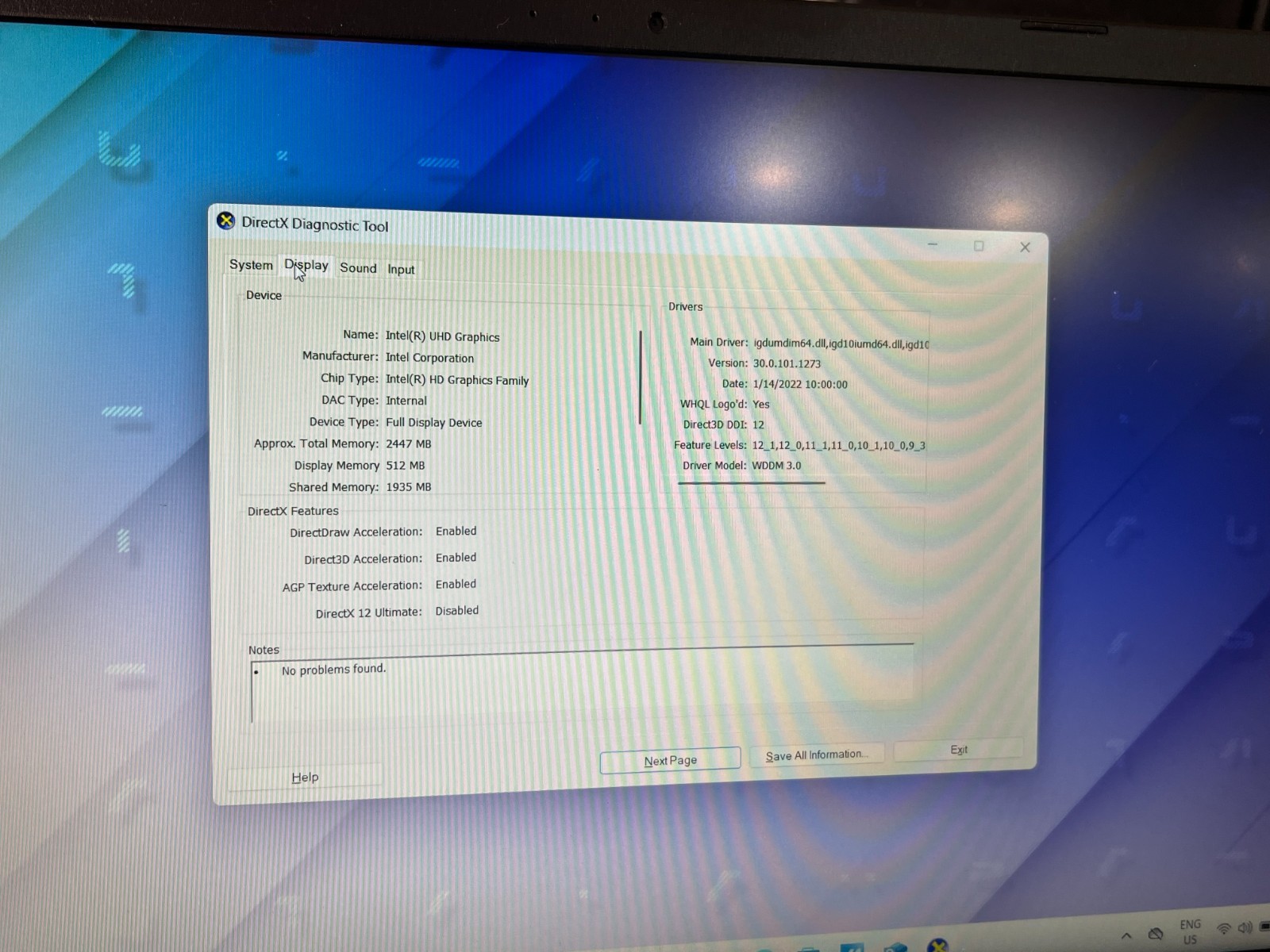 ASUS VIVOBOOK GO 15 E510K WINDOWS 11 HOME 128GB SSD 4 GB RAM / 15.6″