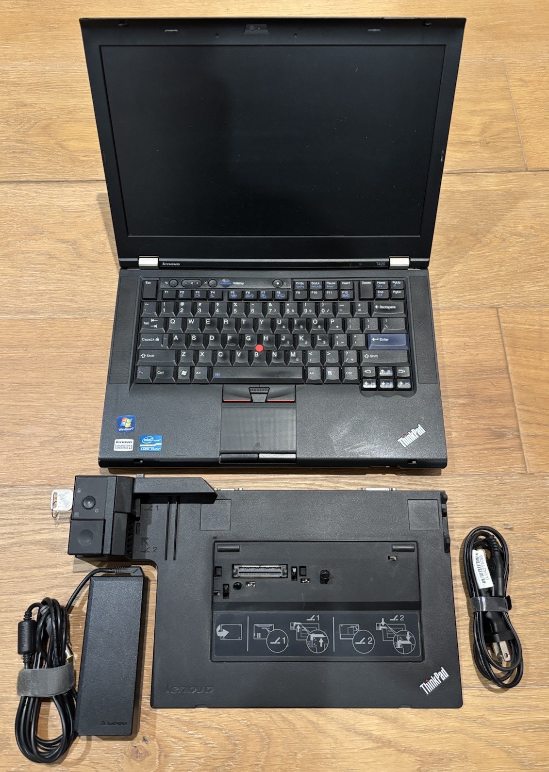 Lenovo Thinkpad T420 i5-2520M 6GB RAM 128GB SSD Windows 10 Pro Office 2010 +Dock