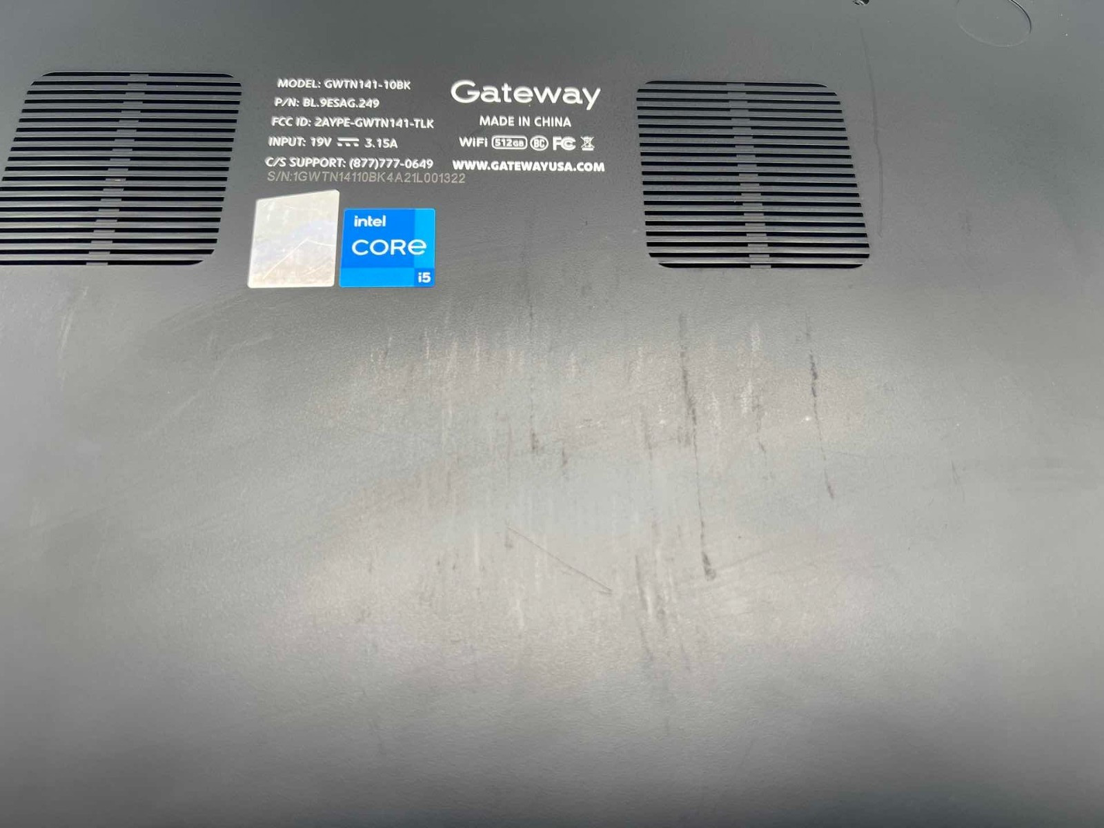 Gateway 14.1 Ultra Slim Notebook FHD Intel® Core™ I5-1135G7 16/512GB win 11 pro
