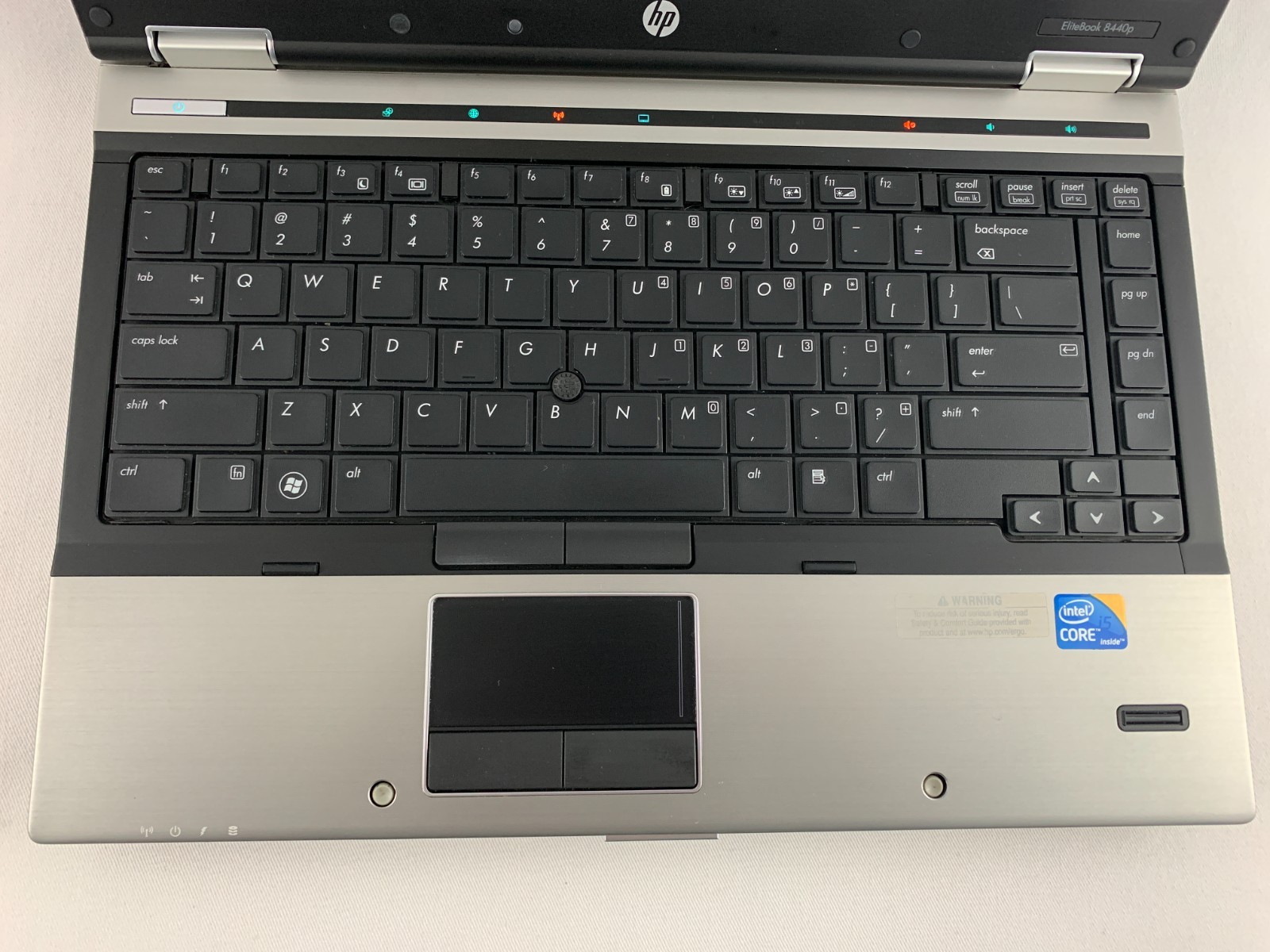 HP Elitebook 8440p Laptop Intel Core i5-M520 2.4GHz, 4GB RAM, 320GB HDD, W10H
