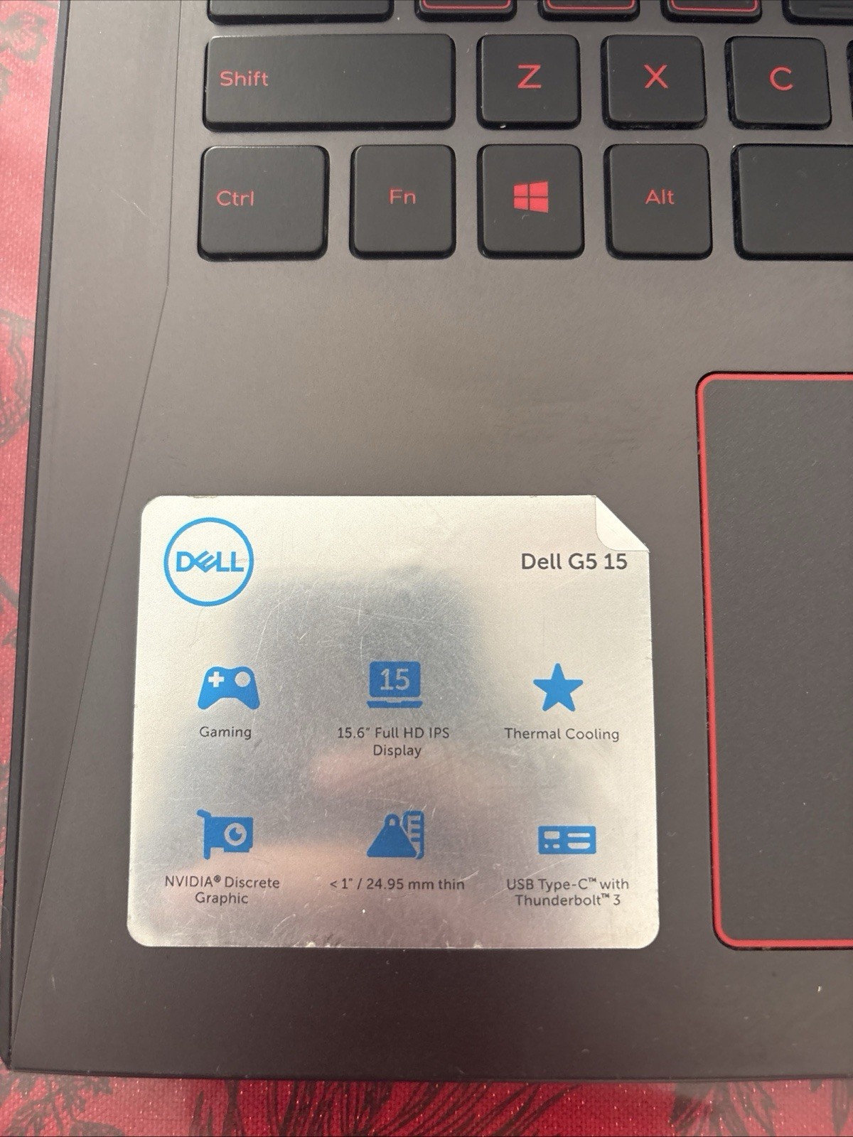 Dell G5 15 G5587 15.6″ Laptop/intel i5-8300H/8GB RAM/256GB SSD