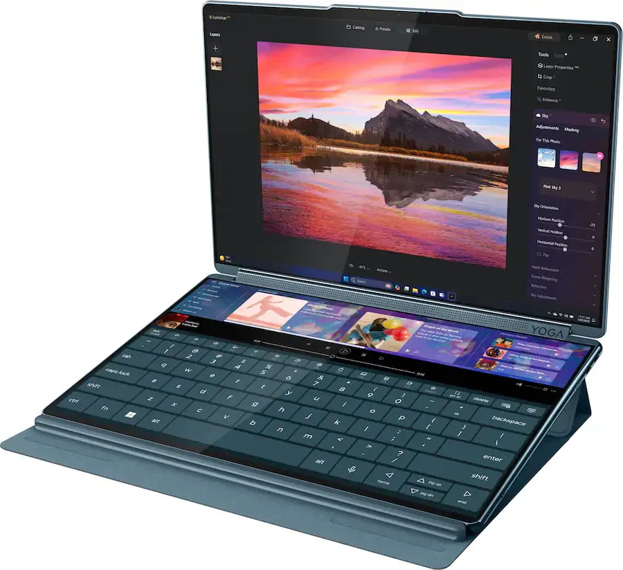 Lenovo Yoga Book 9i DUAL OLED Screen 13.3 Touch Ultra 7 255H 16GB 1TB 83KJ0000US
