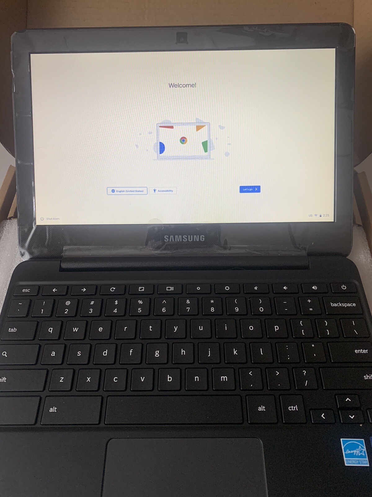 Samsung Chromebook 3 4GB Ram 16GB SSD 11.6-Inch Laptop – Black – XE500C13-K02US