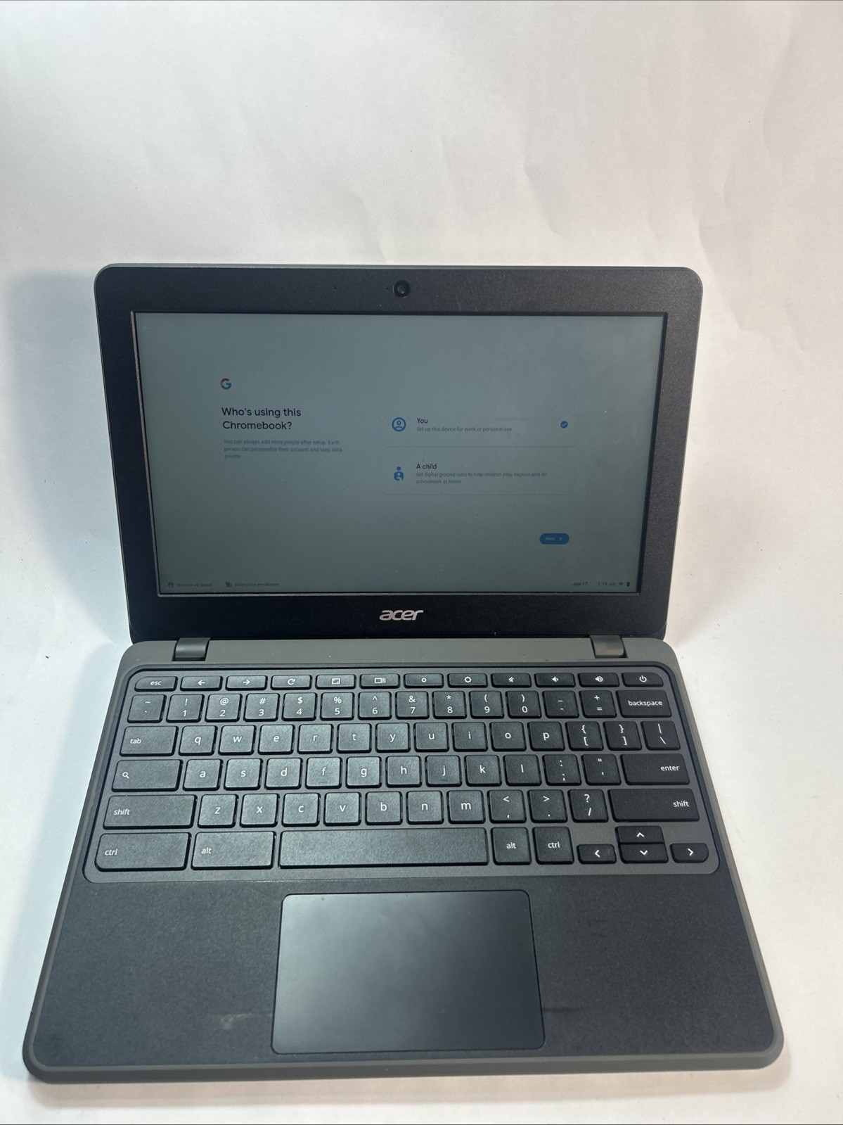 Acer Chromebook 311 C722 11.6″ MediaTek } 4GB RAM 32GB Chrome