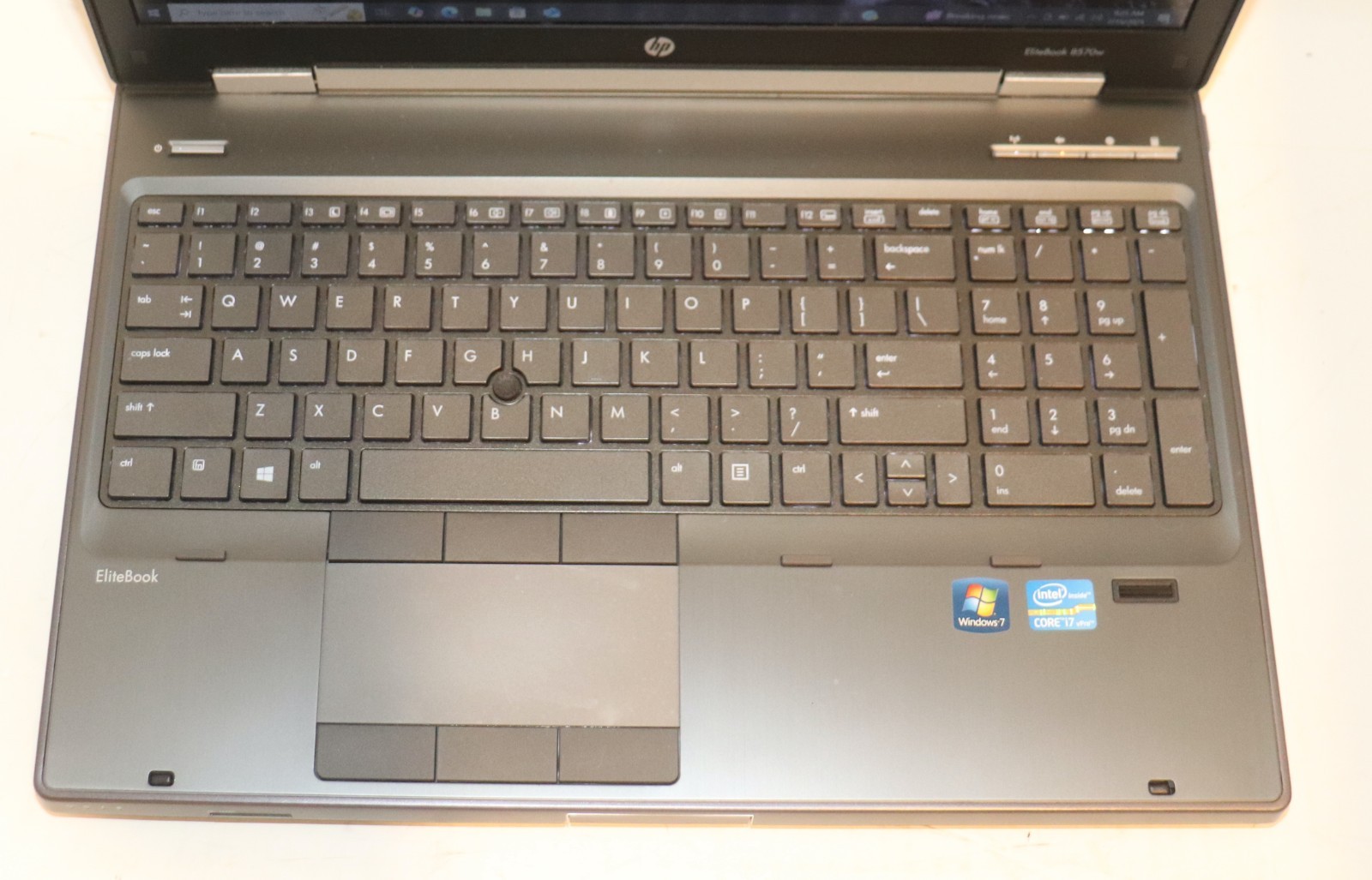 HP EliteBook 8570w |Intel Core i7@2.60 GHz|16GB RAM|256GB SSD|Win10Pro|Webcam