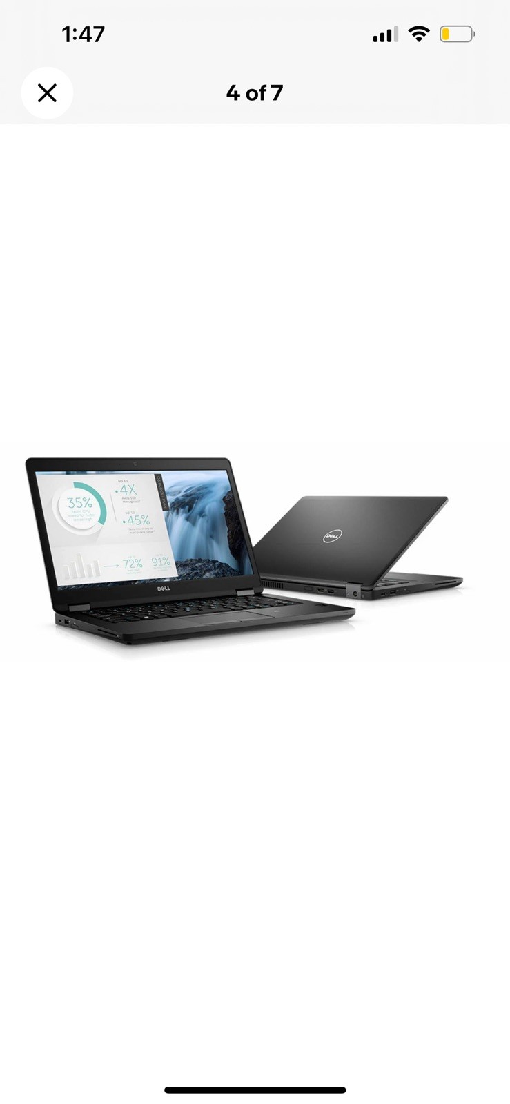 Dell Business Laptop Latitude 5480 14″ Windows 10 Pro Core i5 8GB RAM 254 Nv SSD