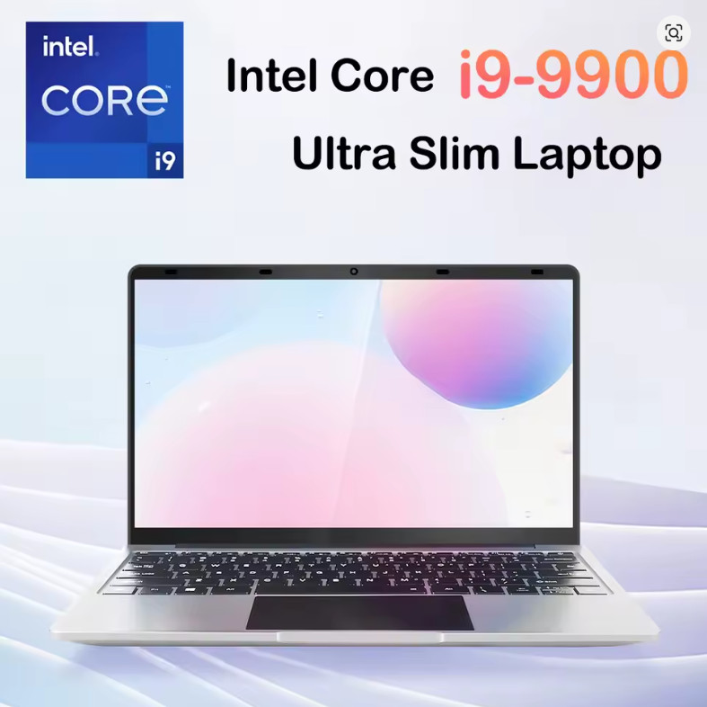 Slim 14.1 Inch Laptop Intel Core I9-9900 16GB RAM 512GB SSD Window 11 1080P
