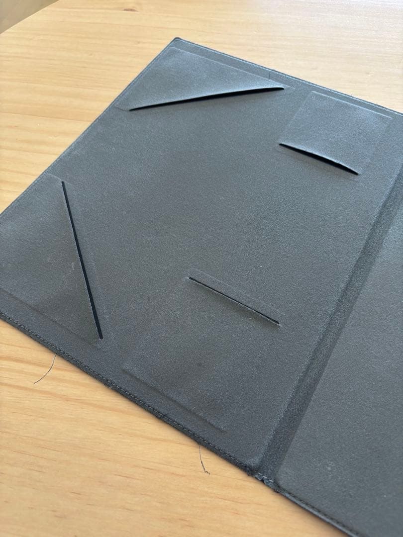 QUADERNO A4 Navy Synthetic Leather Tablet Case Simple Design for Android