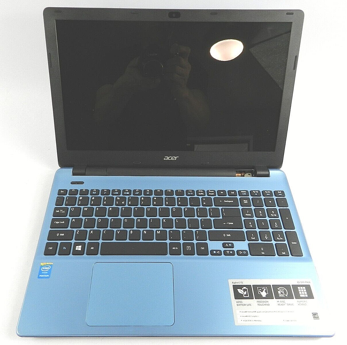 ACER ASPIRE E5-511-P4LN 15.6″ NOTEBOOK COMPUTER INTELPentium Quad 2.58 GHz B153