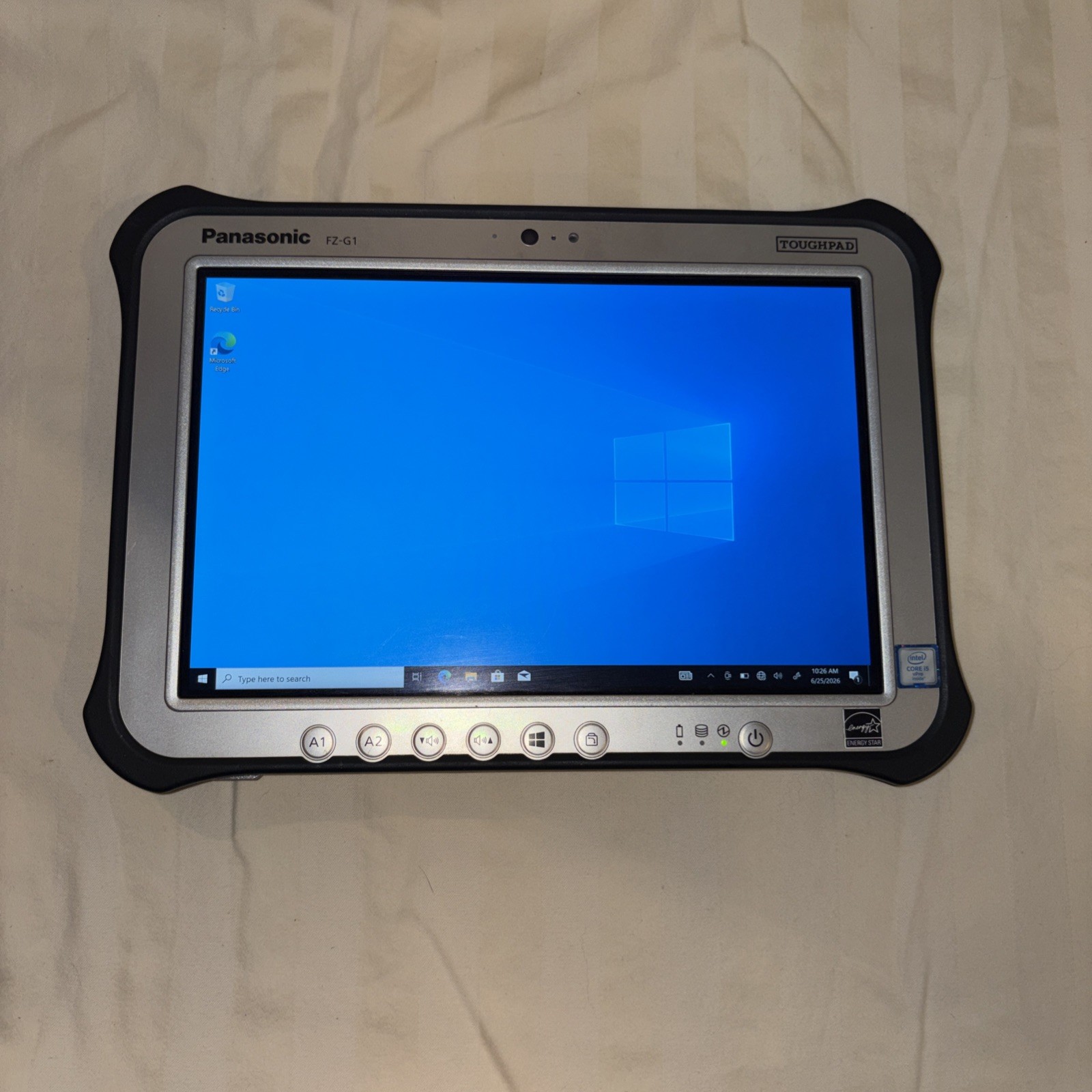 Panasonic Toughpad FZ-G1 Core i5 6300U 2.4GHz 8GB RAM 512GB SSD Win 10 Pro