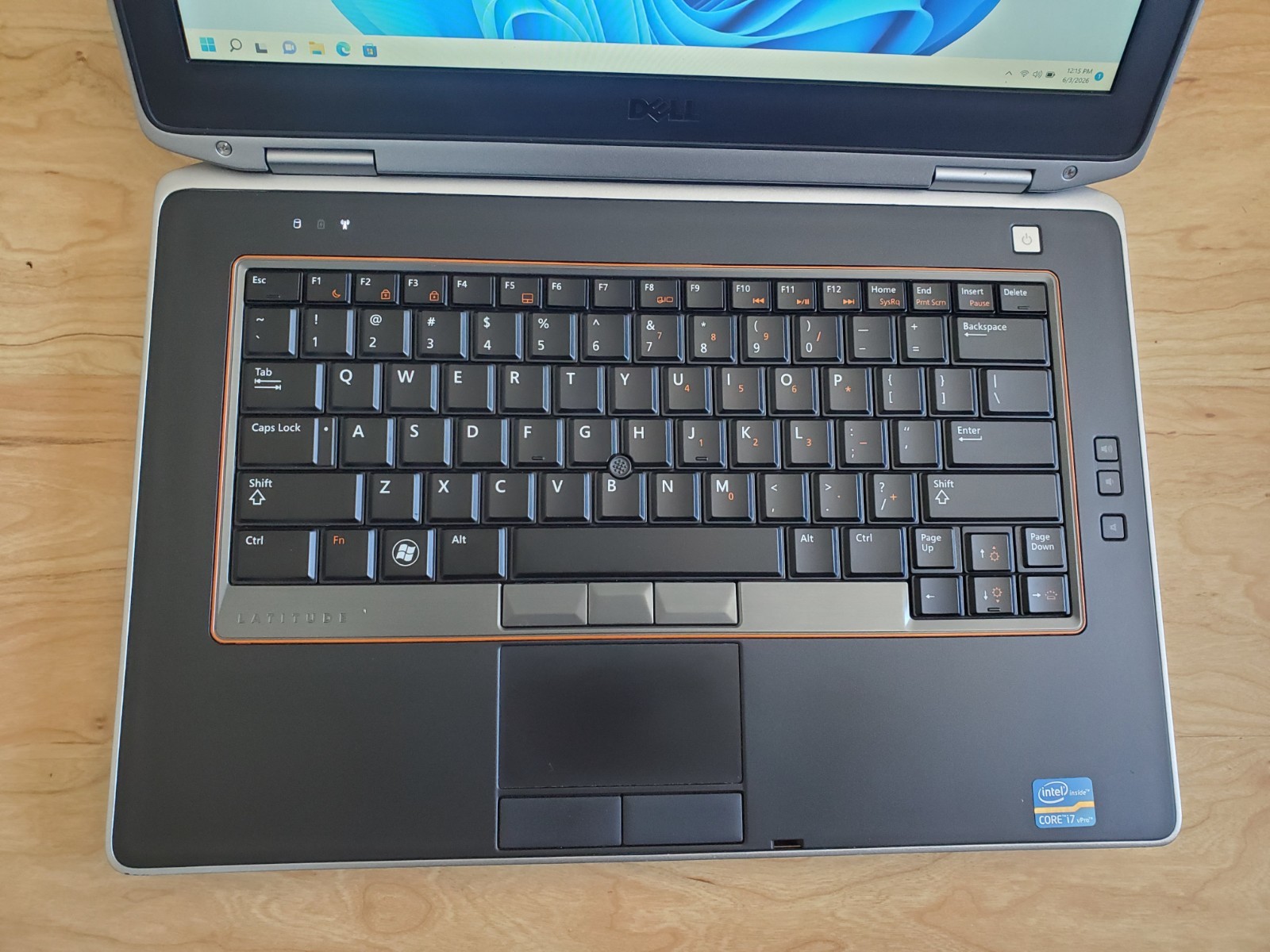 Used Dell Latitude E6420 Core i7 Wndows 11 256gb SSD Drive 16gb RAM laptop
