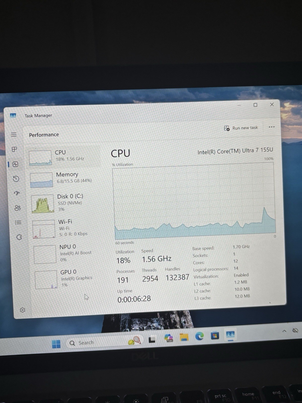 Dell Latitude 5450 Intel Core Ultra 7 155U 14″ Laptop 16GB DDR5 256GB SSD Win11