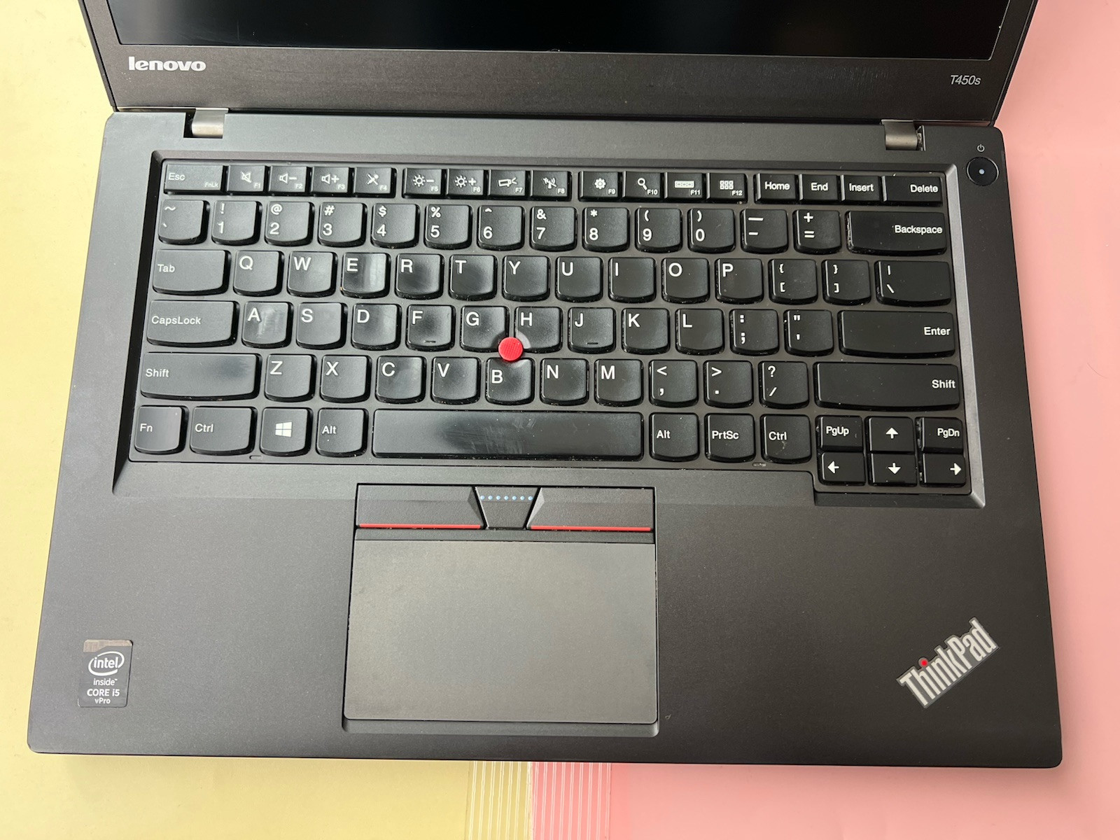 LENOVO THINKPAD T450s vPro Core i5-5300U 8GB RAM 0GB HDD WEBCAM PARTS OR REPAIRS