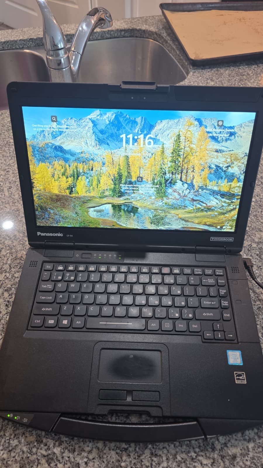Panasonic Toughbook CF-54 MK3 i5-7300U 16GB 256GB nvme 1TB Sata Win 11 Pro