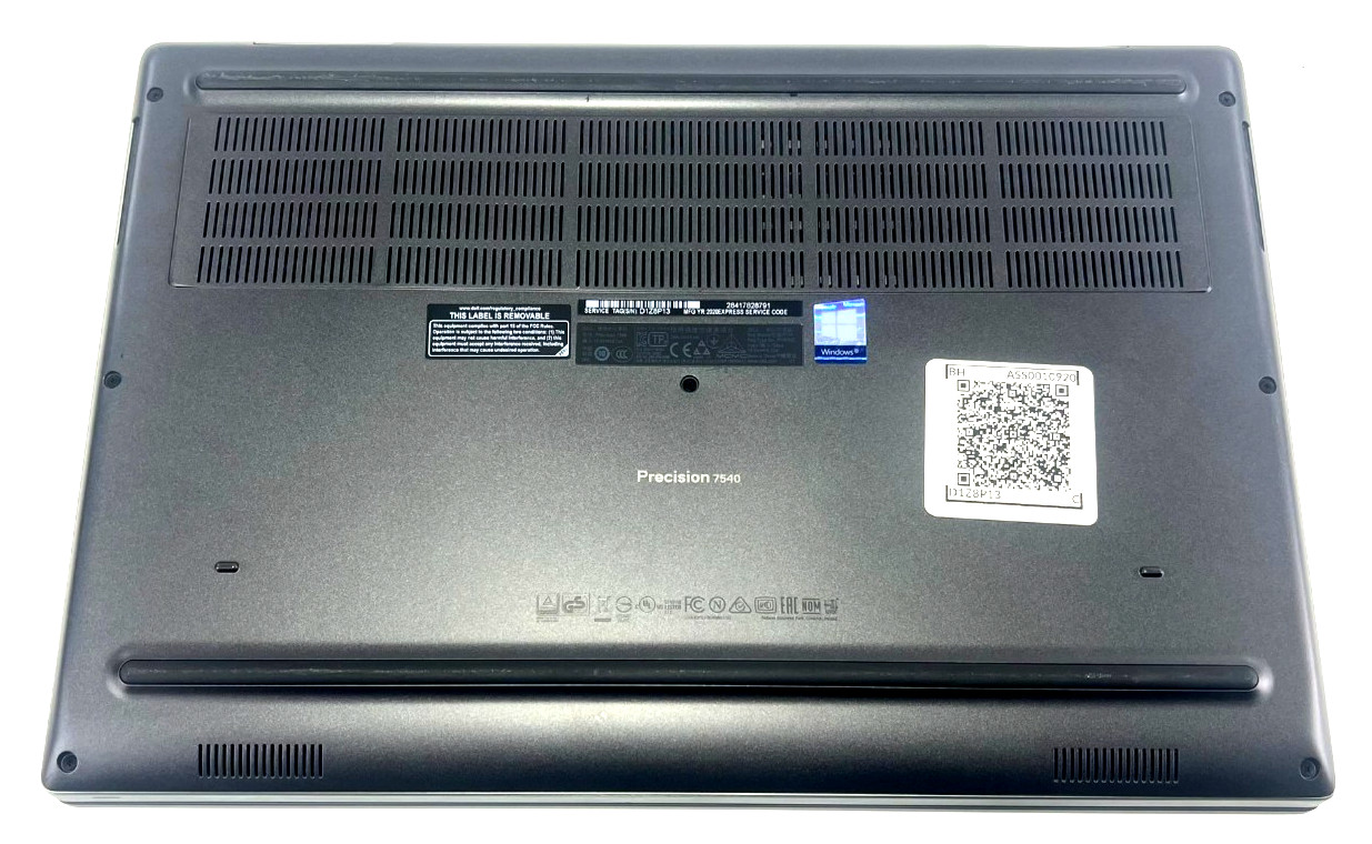Dell Precision 7540 15″ Laptop Xeon E22 NVIDIA 512GB SSD 16GB RAM Win11 Pro (BH)