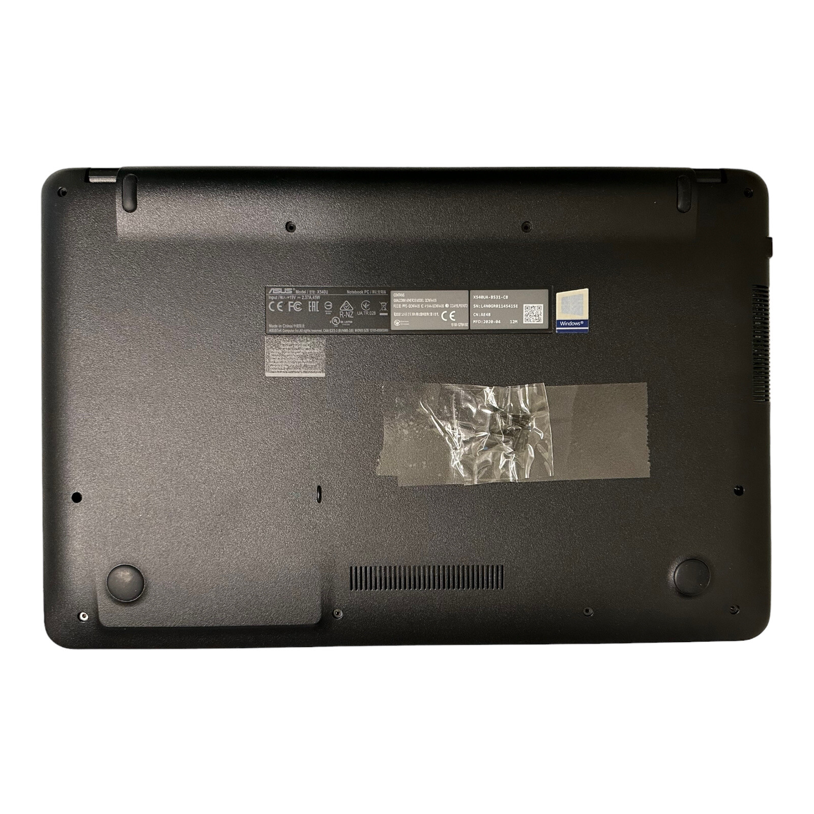 Asus VivoBook X540UA-BS31-CB 15.6-inch (2016) – Core i3-6006U – 8 GB
