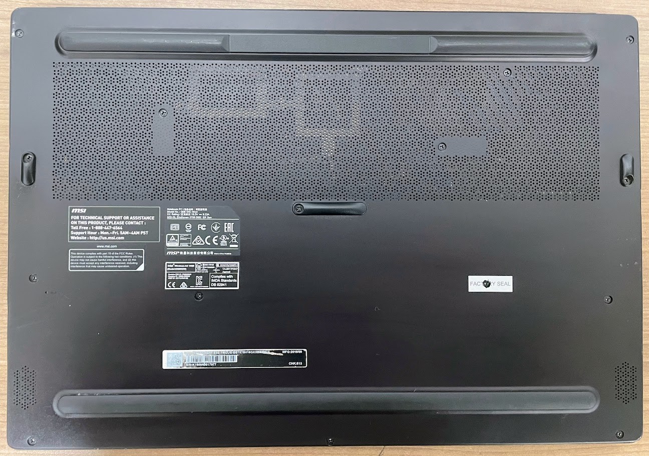 MSI GS65 Stealth 15.6” Windows 11 Pro NVIDIA i7-8750H 2.20GHz 16gb RAM 1TB SSD