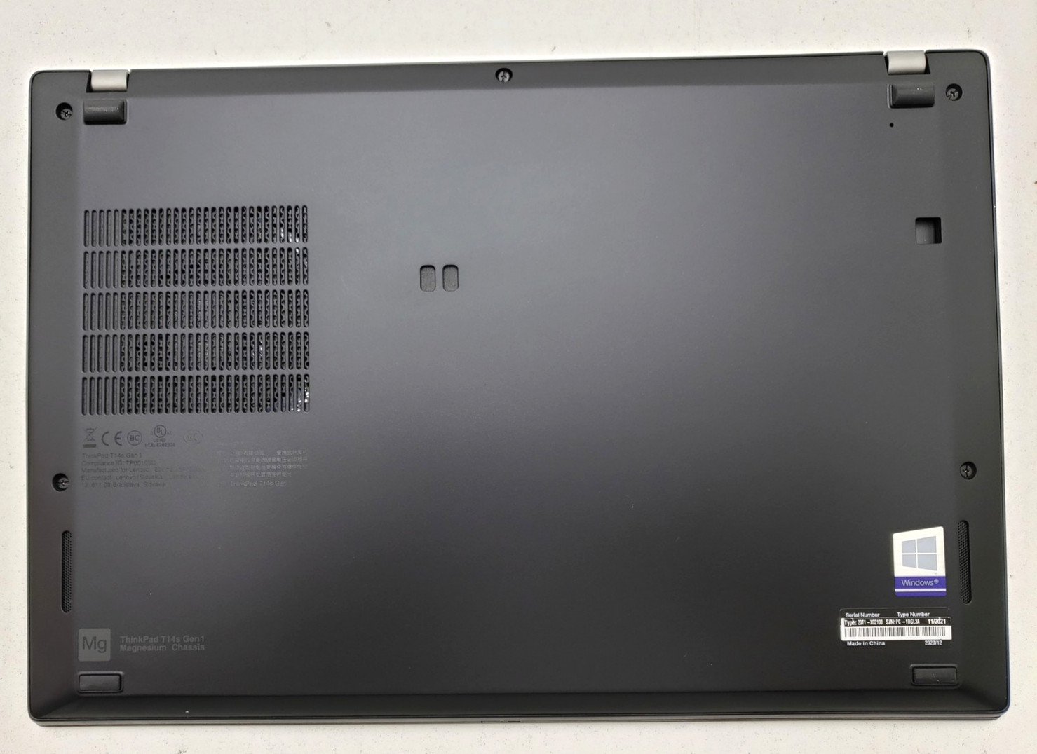 Lenovo ThinkPad T14s Gen 1 Intel i5-10210U 8GB Ram 256GB SSD Windows11 Laptop PC