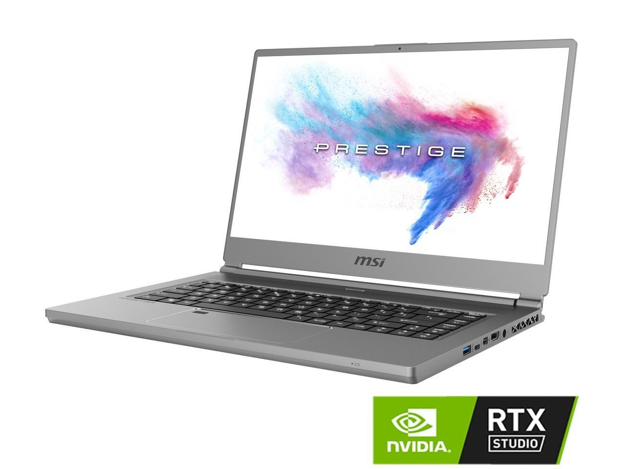 MSI P65 Creator-1274 15.6″ 4K/UHD Laptop Intel Core i9 9th Gen 9880H (2.30 GHz)