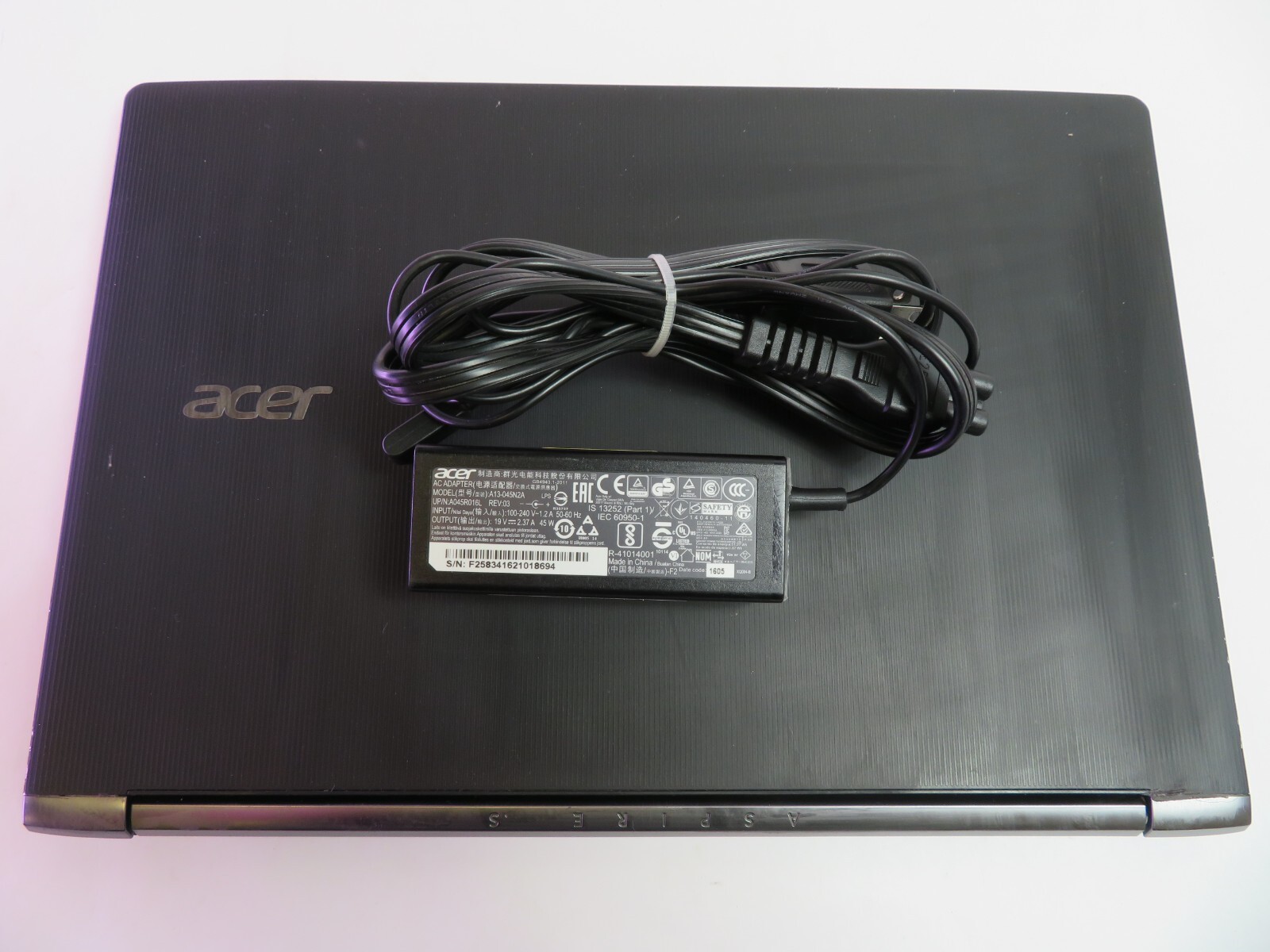 ACER ASPIRE S13, i7-6500U, 8GB RAM, 512GB SSD, BACKLIT, WIN 10