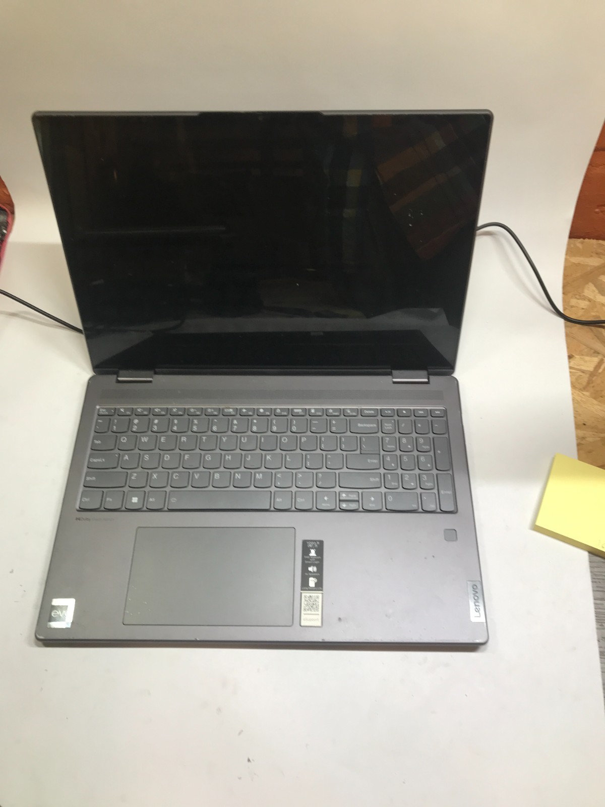 Lenovo Yoga 16IAP7 16″ Intel i5 EVO NO RAM NO SSD/OS For Parts BAD POWER BUTTON