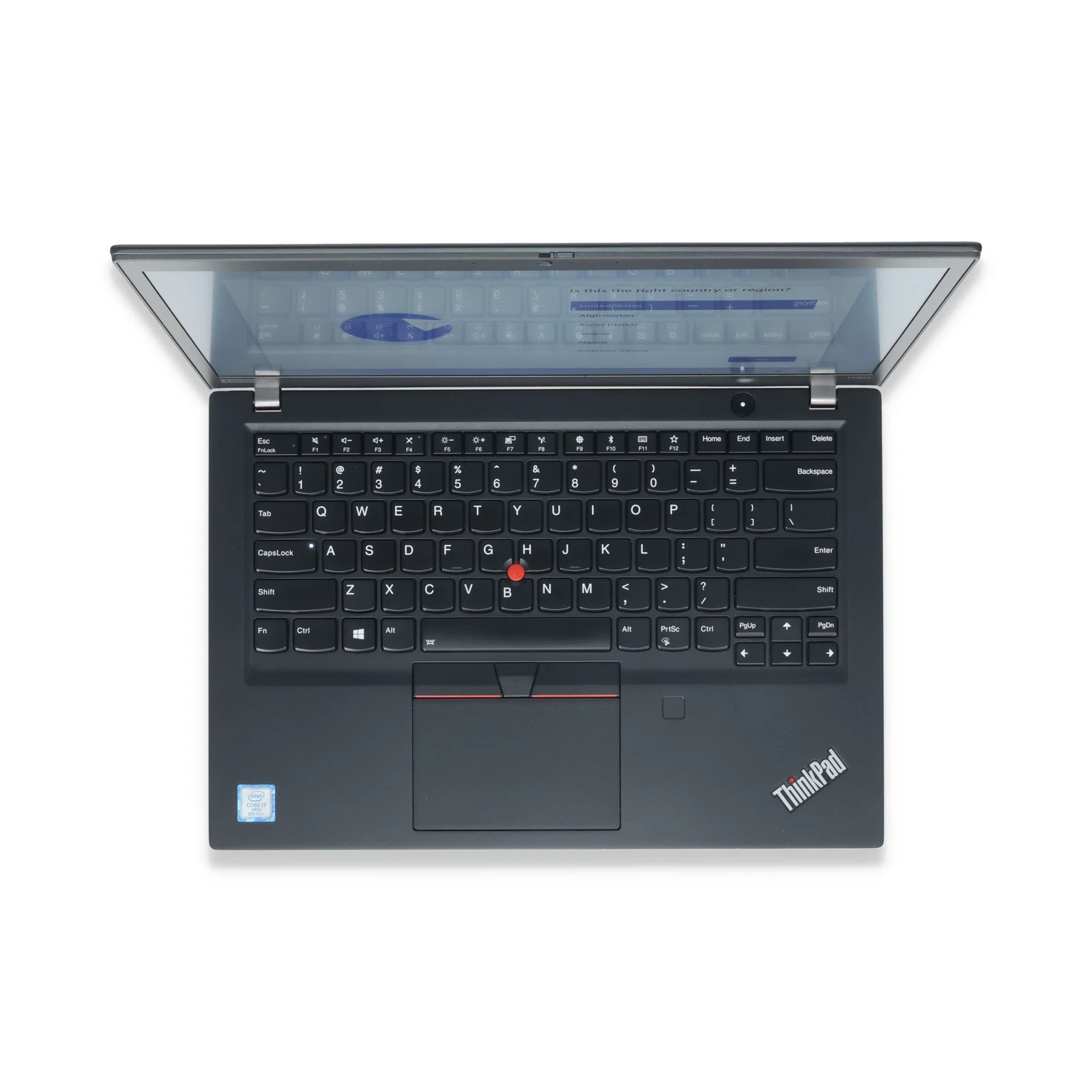 Lenovo ThinkPad T490s 14” FHD Laptop Intel i5-8365U 8GB RAM 256GB SSD Win 11 Pro