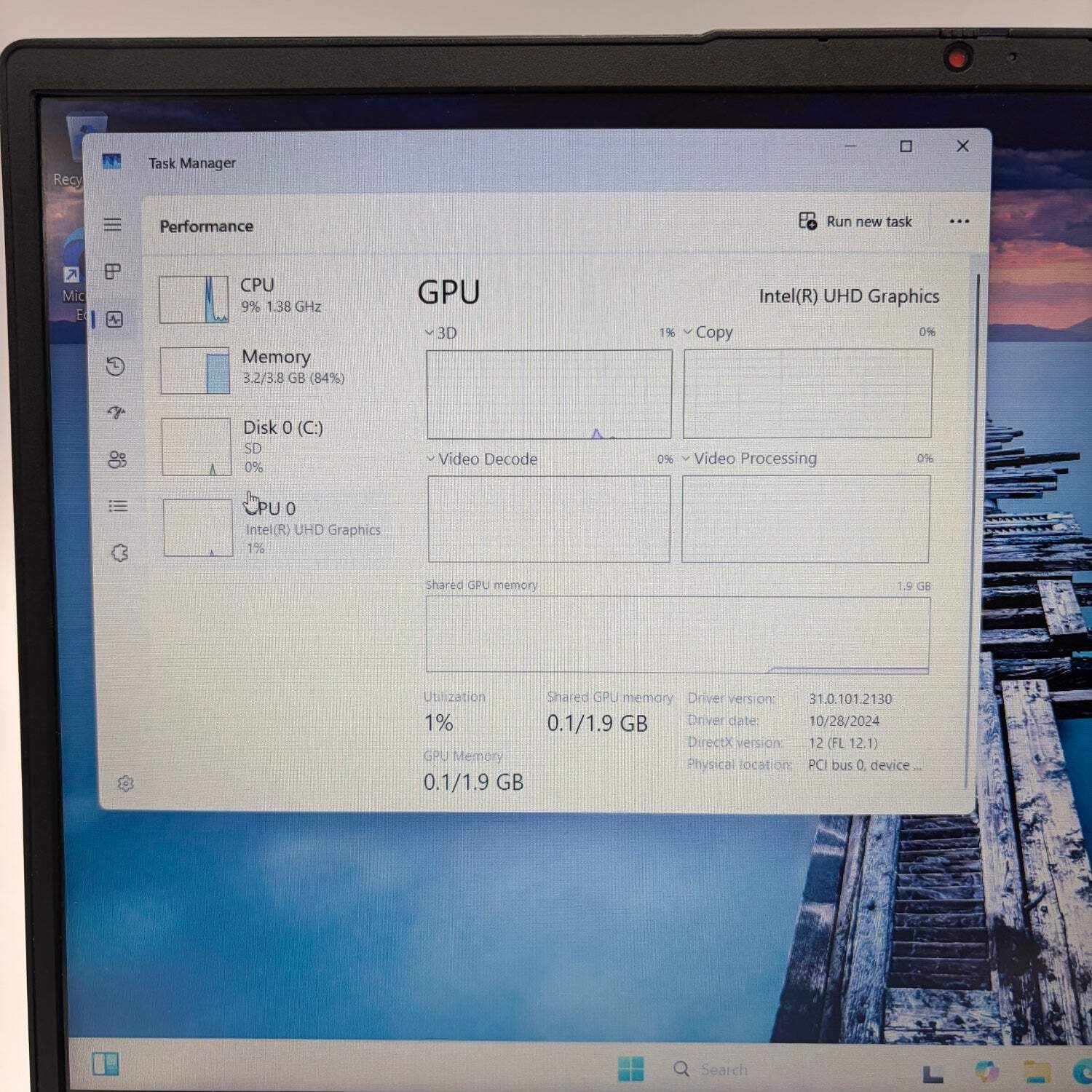 Lenovo IdeaPad 1 JVHFC1 15.6″ Pentium Silver N6000 1.1GHz 4GB RAM 128GB SSD