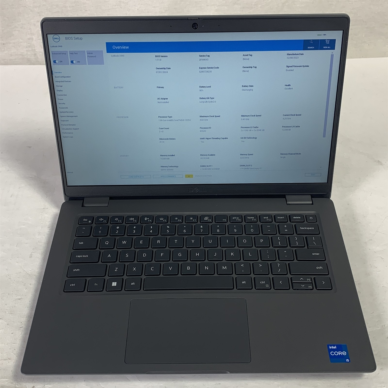 Dell Latitude 3440 14″ Laptop i5-1335U 1.3GHz 16GB 256GB NVMe SSD – Win11