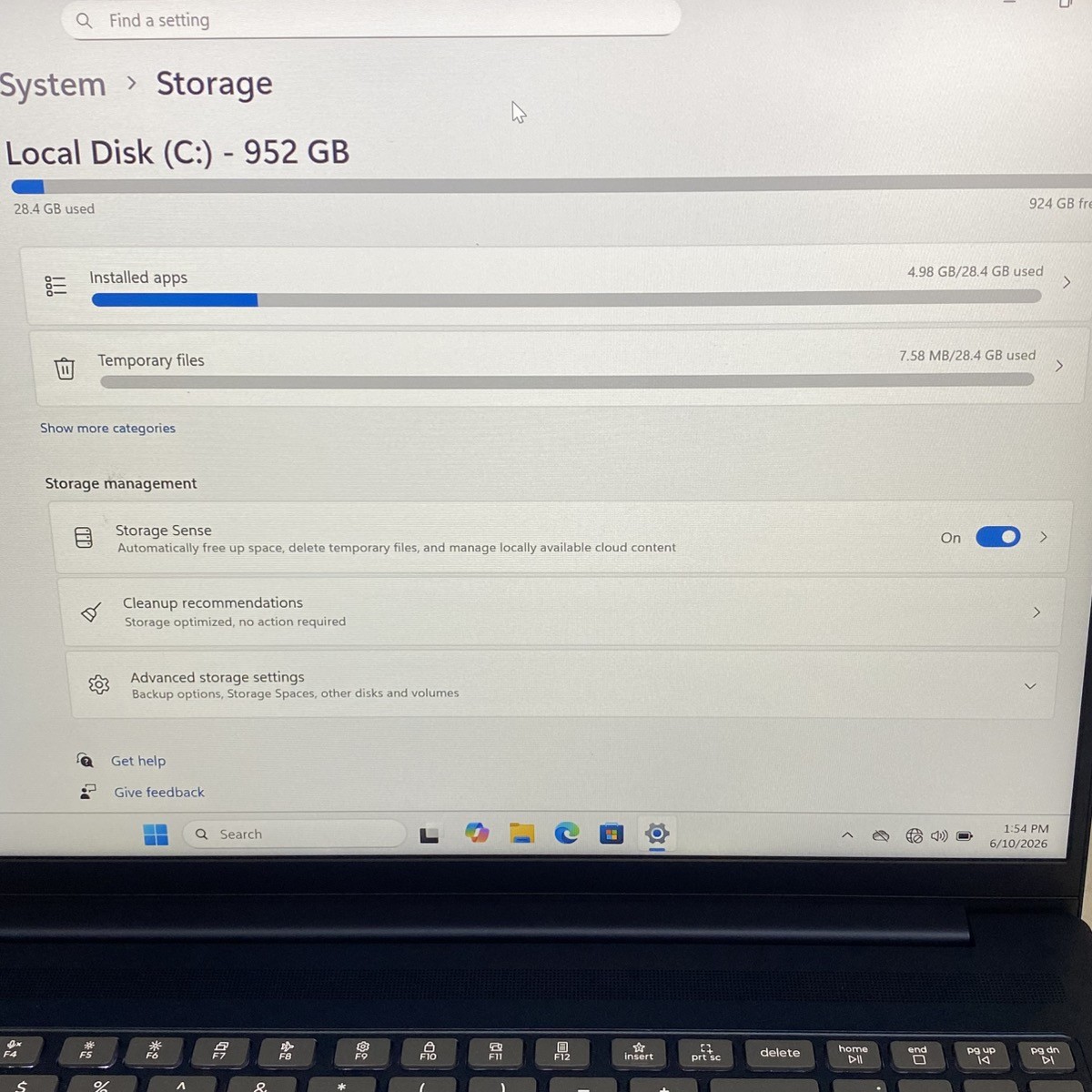 LENOVO IDEAPAD SLIM 5 16″ 1TB/16GB LAPTOP Model: 16AKP10 (CMP126411)