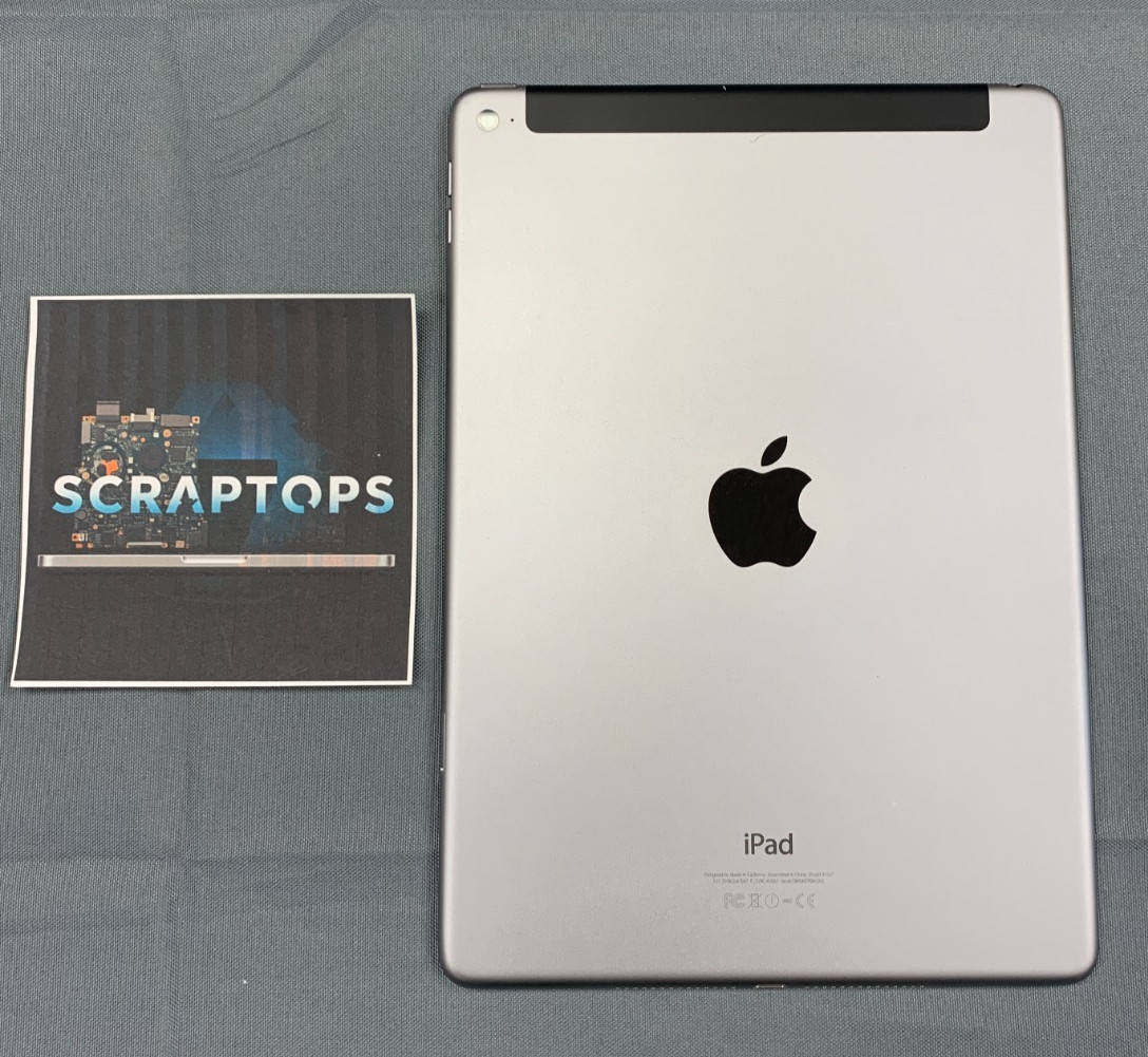 Apple iPad Air 2 A1567 Space Gray 64GB Wi-Fi + 4G Cellular #371255