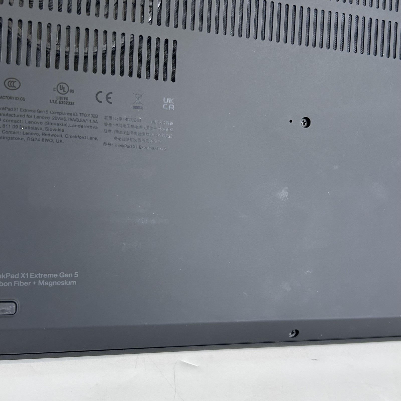 Lenovo ThinkPad X1 Extreme Gen 5 16 UHD+ TOUCH i9-12900H 64GB 2TB RTX 3080 Ti
