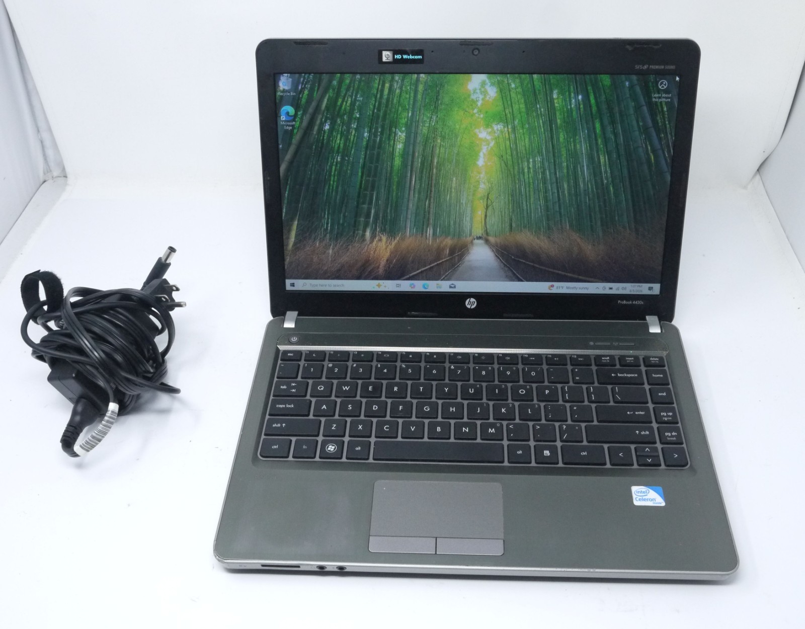 HP ProBook 4430S 14″ Laptop – Celeron B840 / 4GB / 320GB HDD / Win10