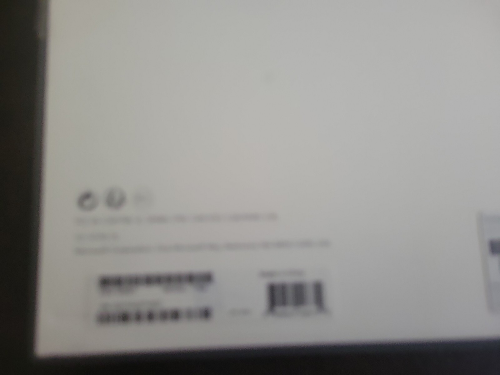 Original EMPTY BOX ONLY – Microsoft Surface Laptop