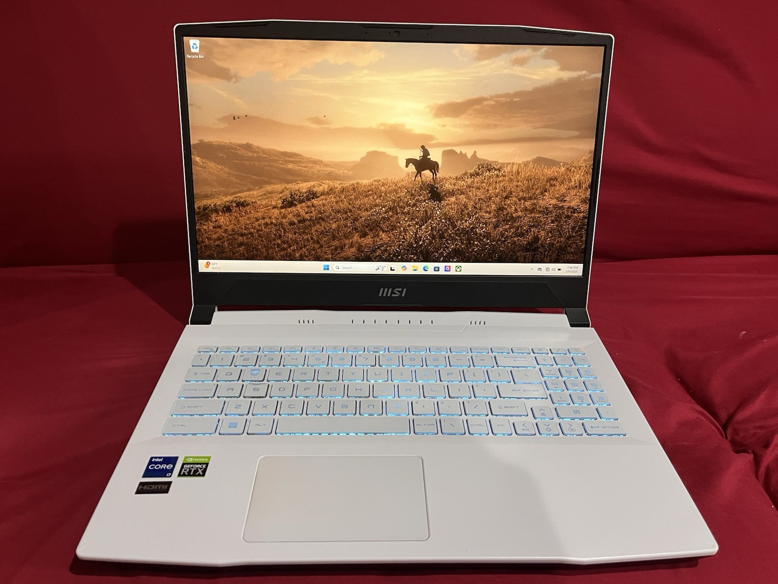 Msi Sword A12UE 15 Gaming Laptop, 144Hz, Geforce RTX 3060, 16GB ram, 12th gen i7
