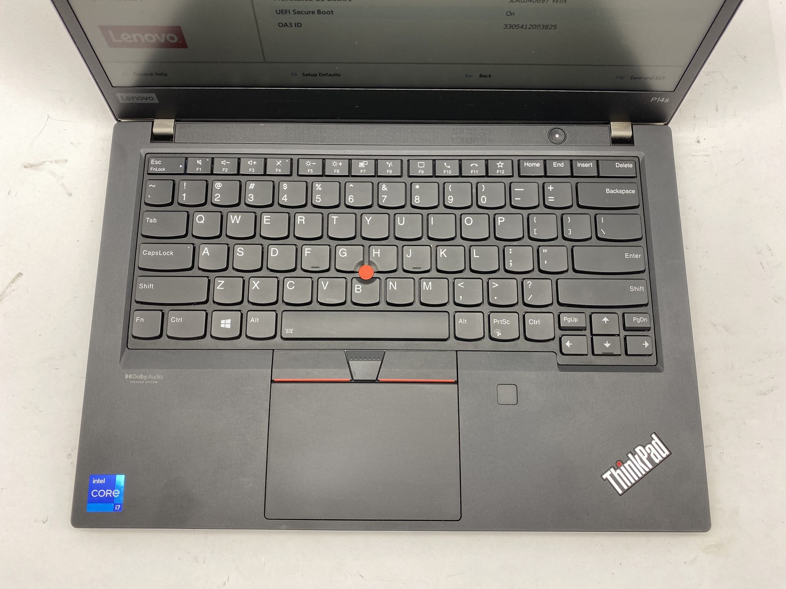 Lenovo ThinkPad P14S Gen 2 Laptop Intel Core i7 1165G7 2.8GHz 8GB RAM – No HDD