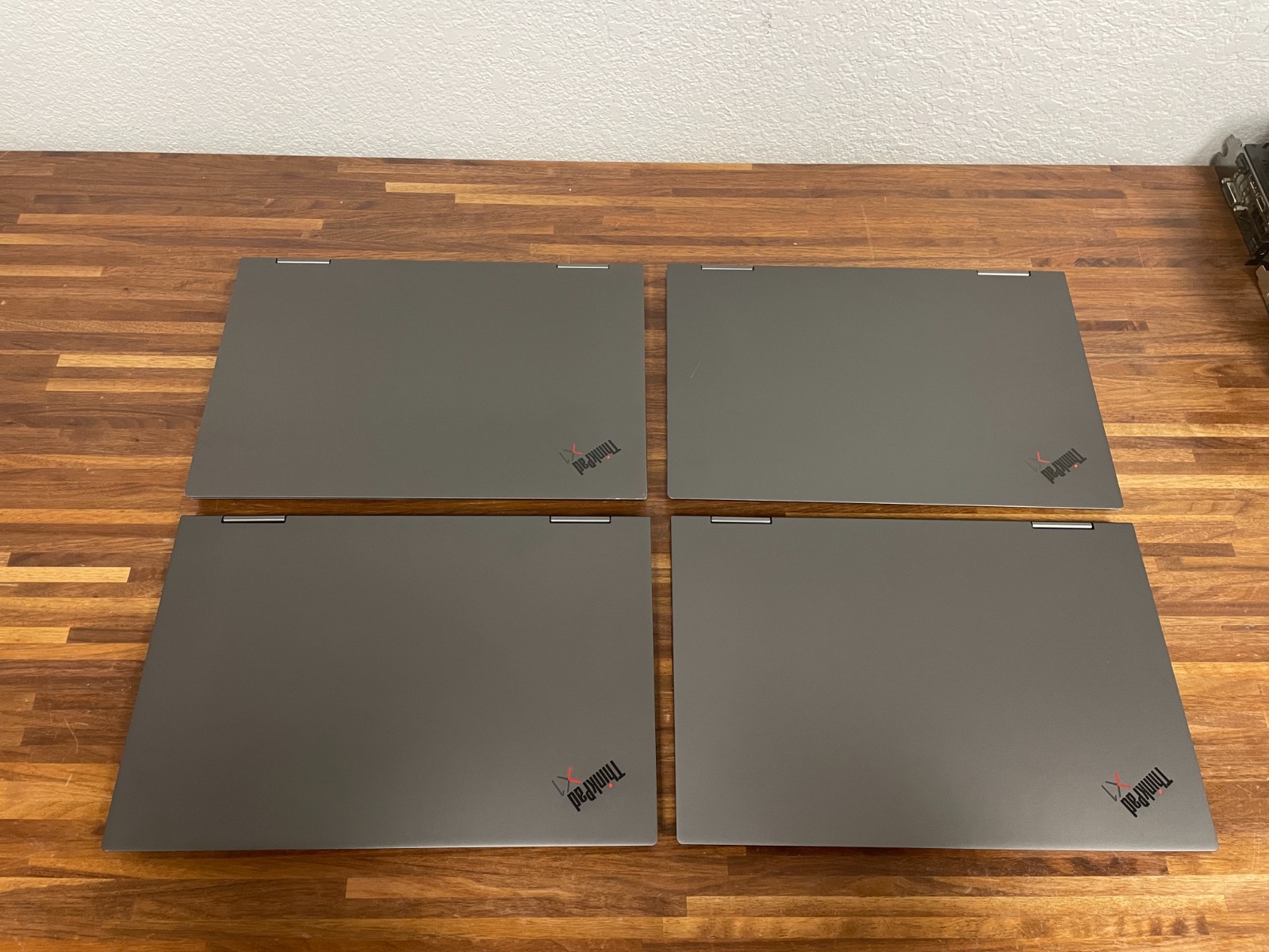 Lot of 4 Lenovo ThinkPad X1 Yoga 14″ i7-10510U 16GB RAM NO SSD READ!