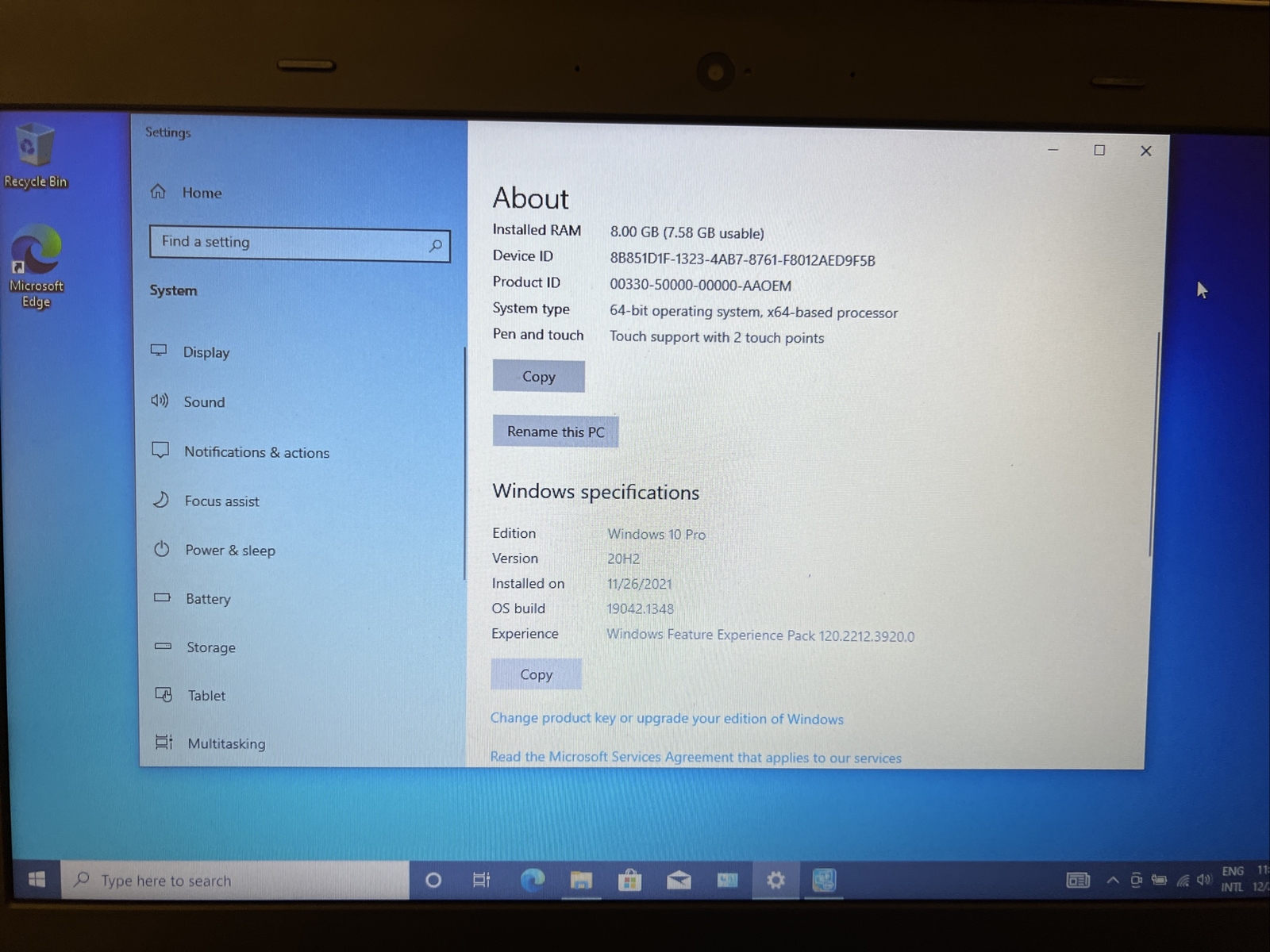 Lenovo ThinkPad Edge E431 14″ Laptop i7-3632QM CPU, 8GB RAM. 150GB SSD