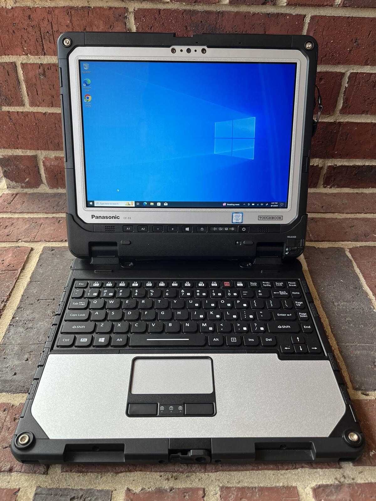 Panasonic Toughbook CF-33 2.80GHz Win 10 Core i7-7600U 16GB RAM 1TB SSD 4270Hr