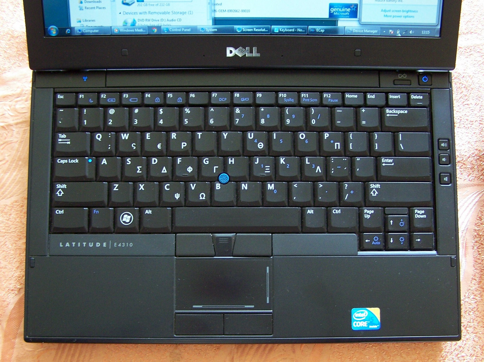 Dell Latitude E4310 13.3”, Intel i5, 2.40GHz 4GB ram 320GB HD, WiFi Windows 7