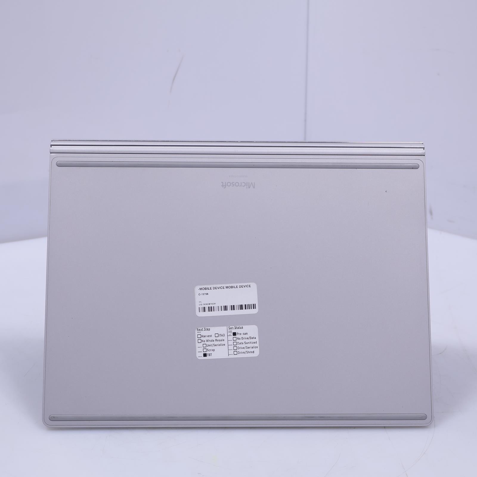 Microsoft Surface Book Intel i5 6th Gen 8GB 256GB NVME Windows 10 Pro No Battery