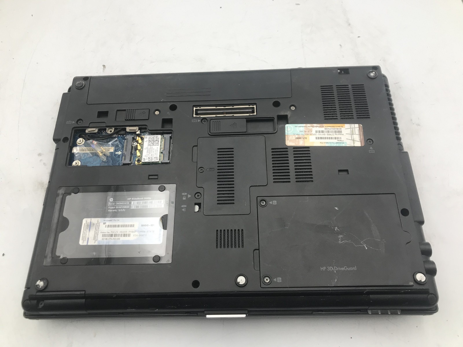 HP ELITEBOOK 8440P – BOOTS TO BIOS – INTEL I5 M540 – 4GB RAM – READ DESCRIP – BB