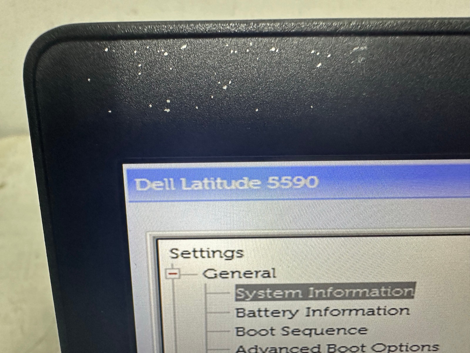 Dell Latitude 5590 15.6 FHD (i5-8250U @1.60, 8GB RAM, Boot To Bio) NO HD/ADAPTER