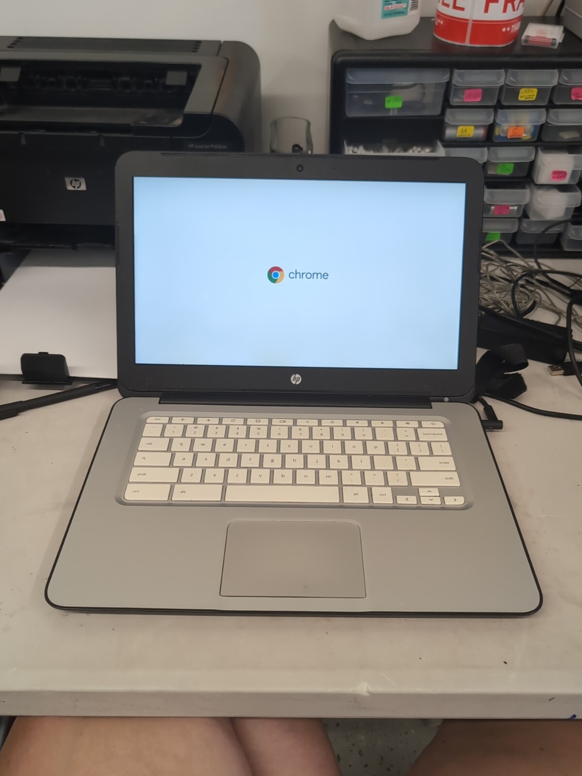 Lot 4 – HP Chromebook 14 G1 (J2L42UA#ABA) Intel Celeron 2955U (1.40GHz) *Read*