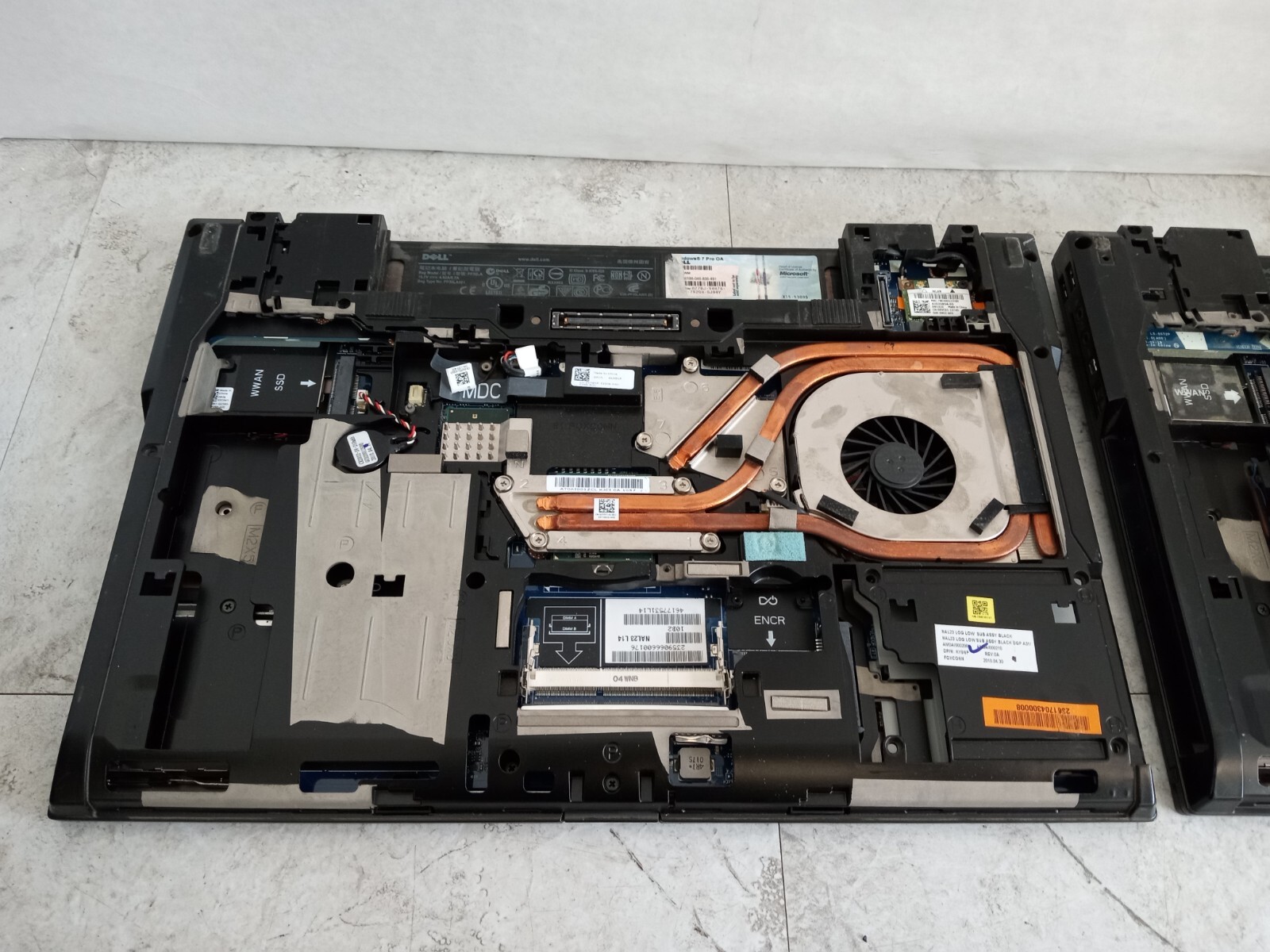 Lot of 2 – Dell Precision M4500 15″ Laptop Intel i5/i7 -PARTS / REPAIR -READ -RR