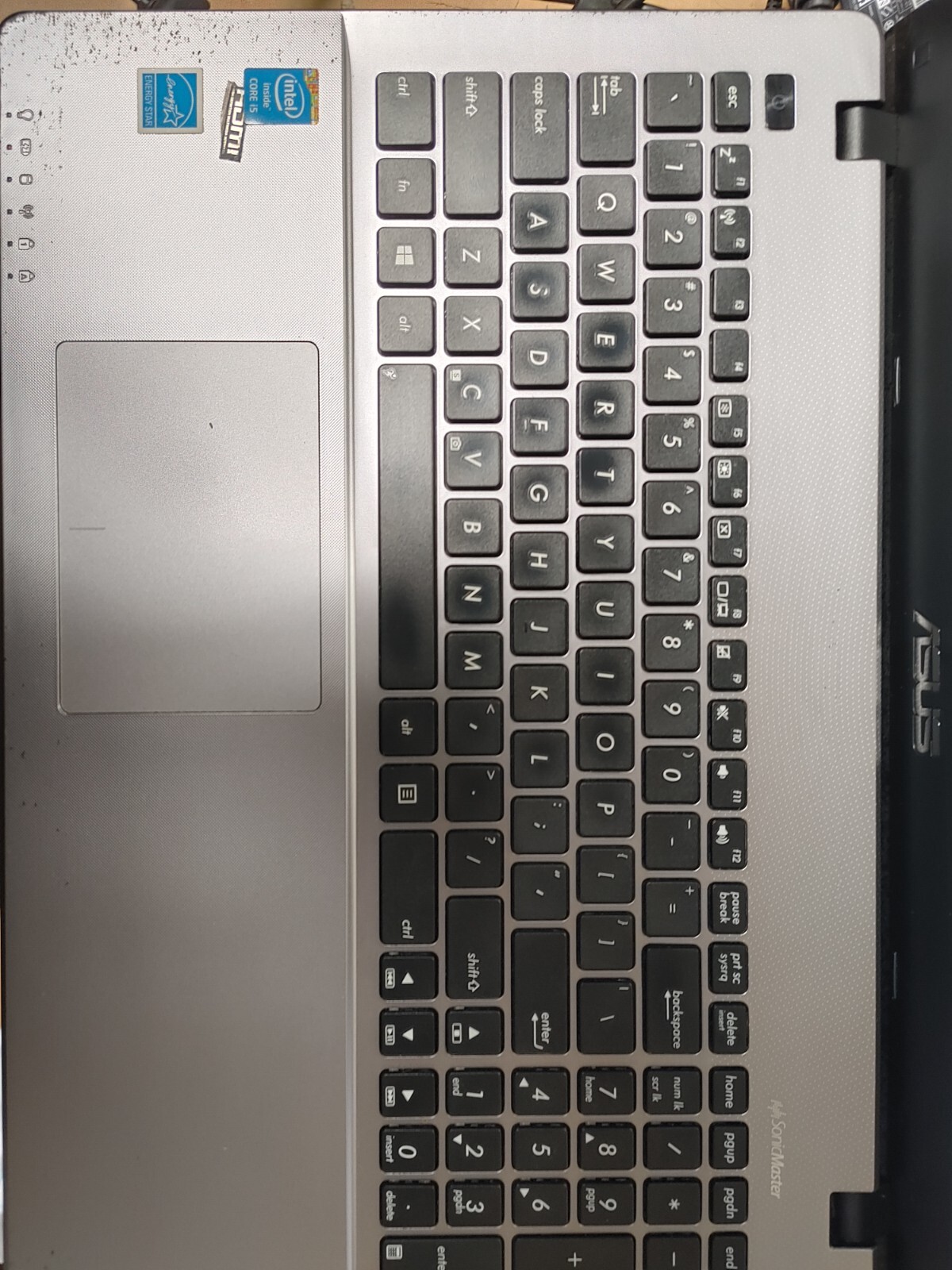 ASUS X550L Core i5-4200U @ 1.60 GHz, 4GB RAM , NO HD , FOR PARTS/ Repair